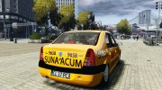 Dacia Logan Prestige Taxi для GTA 4 миниатюра 4