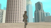 Скин солдата из Cod MW 2 для GTA San Andreas миниатюра 4