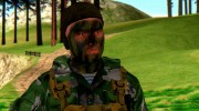 Боец ВДВ в камуфляже Берёзка для GTA San Andreas миниатюра 5