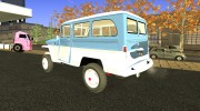 Jeep Station Wagon 1959 / Rural Willys para GTA San Andreas miniatura 10