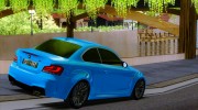 BMW 1M E82 для GTA San Andreas миниатюра 10