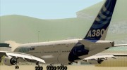 Airbus A380-861 para GTA San Andreas miniatura 3