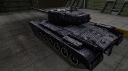 Темный скин для T32 для World Of Tanks миниатюра 3