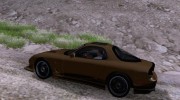 Mazda RX-7 C-West для GTA San Andreas миниатюра 2