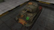 Зона пробития M4A2E4 Sherman для World Of Tanks миниатюра 1