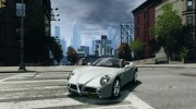Alfa Romeo 8C Spyder для GTA 4 миниатюра 1