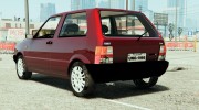 Fiat Uno 1995 v0.3 para GTA 5 miniatura 2