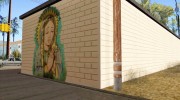Граффити GTA V  Дева Мария для GTA San Andreas миниатюра 7