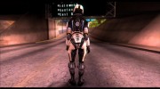Cerberus Female Armor from Mass Effect 3 para GTA San Andreas miniatura 2