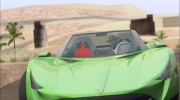Specter Roadster 2013 для GTA San Andreas миниатюра 18