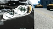 Jaguar XFR для GTA 4 миниатюра 13
