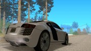 Audi R8 LeMans для GTA San Andreas миниатюра 4