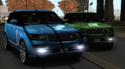 Land-Rover Range Rover Supercharged Series IV  2014 для GTA San Andreas миниатюра 20