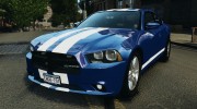 Dodge Charger Unmarked Police 2012 [ELS] para GTA 4 miniatura 1