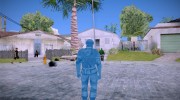Blue Solider from Army Men Serges Heroes 2 para GTA San Andreas miniatura 4