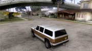 Гражданский FBI Rancher para GTA San Andreas miniatura 3