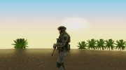 Modern Warfare 2 Soldier 7 para GTA San Andreas miniatura 2