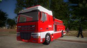 DAF XF 530 Fire Truck для GTA Vice City миниатюра 4