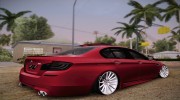 BMW M5 F10 2012 для GTA San Andreas миниатюра 4