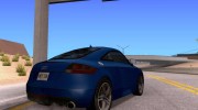 AUDI TT W12 Custom для GTA San Andreas миниатюра 4