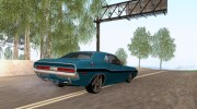 Dodge Challenger R/T для GTA San Andreas миниатюра 3