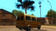 ГАЗ 22171 Соболь para GTA San Andreas miniatura 4