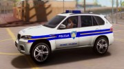 BMW X5 - Croatian Police Car for GTA San Andreas miniature 2