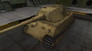 Пустынный скин для танка VK 45.02 (P) Ausf. A для World Of Tanks миниатюра 1