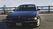 BMW 750i E38 para GTA 5 miniatura 2