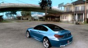 BMW M6 Coupe 2013 para GTA San Andreas miniatura 3