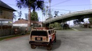 HUMMER H2 Amulance для GTA San Andreas миниатюра 4