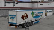 Chocolate Trailer Pack для Euro Truck Simulator 2 миниатюра 1