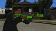 Green Special Carbine (GTA Online DLC) para GTA San Andreas miniatura 2
