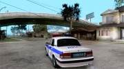 ГАЗ 31105 Полиция для GTA San Andreas миниатюра 3