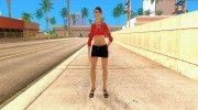 Skin Girl NFS PS для GTA San Andreas миниатюра 5