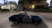Plymout Duster 340 POLICE v2 для GTA San Andreas миниатюра 5