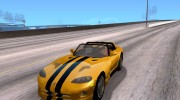 Dodge Viper RT-10 для GTA San Andreas миниатюра 1