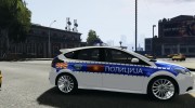 Ford Focus Macedonian Police для GTA 4 миниатюра 5