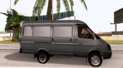 Газель 2705 для GTA San Andreas миниатюра 5