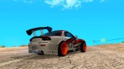 Mazda RX7 Drift для GTA San Andreas миниатюра 3