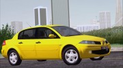 Renault Megane Sedan для GTA San Andreas миниатюра 26