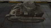 Пустынный скин для Vickers Medium Mk. II для World Of Tanks миниатюра 2