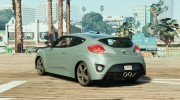 Hyundai Veloster (Livery support) for GTA 5 miniature 2