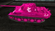 Шкурка для PzKpfw V Panther The Pink Panther для World Of Tanks миниатюра 2