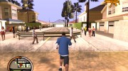 Orange GTA IV HUD для GTA San Andreas миниатюра 4