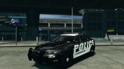 Ford Taurus Police Interceptor 2011 para GTA 4 miniatura 1