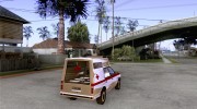 АЗЛК 2901 скорая помощь para GTA San Andreas miniatura 4