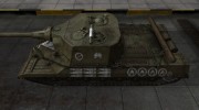 Зоны пробития контурные для Объект 268 для World Of Tanks миниатюра 2