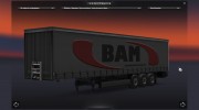 Скин BAM для прицепа for Euro Truck Simulator 2 miniature 2