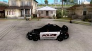 Subaru Impreza WRX STI Police Speed Enforcement para GTA San Andreas miniatura 2